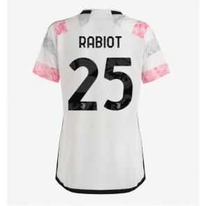 Juventus Adrien Rabiot #25 Gostujuci Dres za Ženska 2023-24 Kratak Rukavima